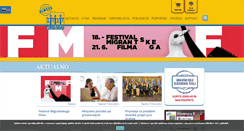 Desktop Screenshot of filantropija.org