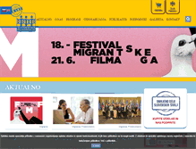 Tablet Screenshot of filantropija.org